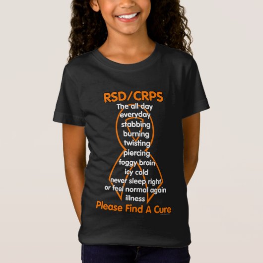 Stabbing Burning Twisting...RSD/CRPS T-shirt (Voorkant)
