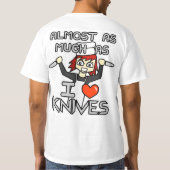 Stabby houdt van je t-shirt (Achterkant)