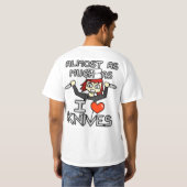 Stabby houdt van je t-shirt (Achterkant volledig)
