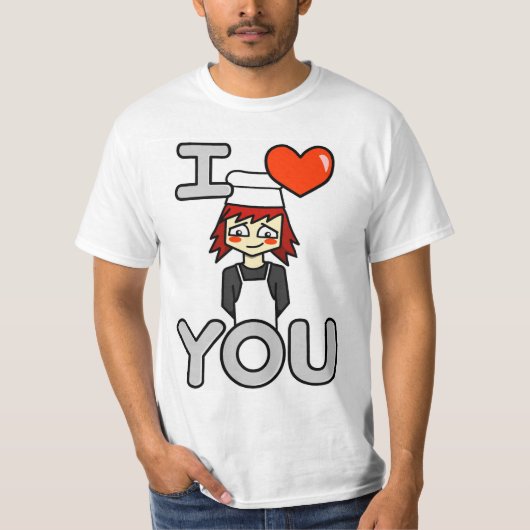 Stabby houdt van je t-shirt (Voorkant)