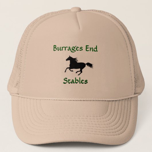 Stabels voor burrages trucker pet (Voorkant)