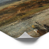 Stabiel - Hampstead Heath with Pond and Bathers Poster (Hoek)