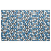 Stabiel krullen - Blauw/grijs Stof (Fat Quarter)