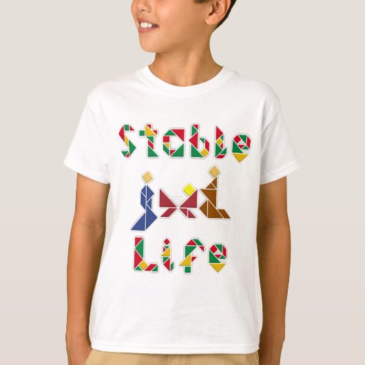 Stabiel leven t-shirt (Voorkant)