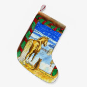 Stabiele Kerstmis Kleine Kerstsok (Voorkant (Hangend))