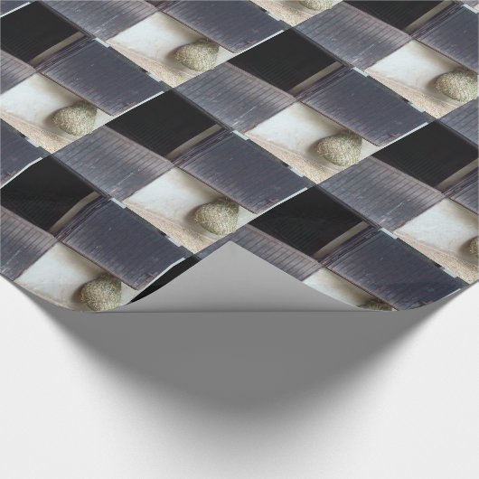 Stabiele paardendeur cadeaupapier (Hoek)