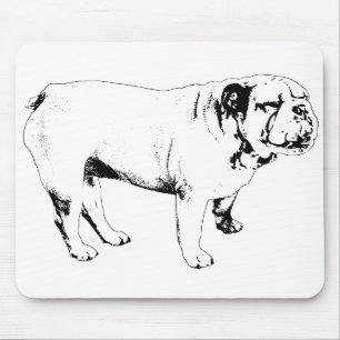 stabiele rand, buldog muismat