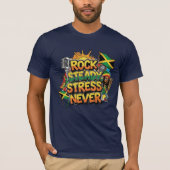 Stabiele stress reggae nooit t-shirt (Voorkant)