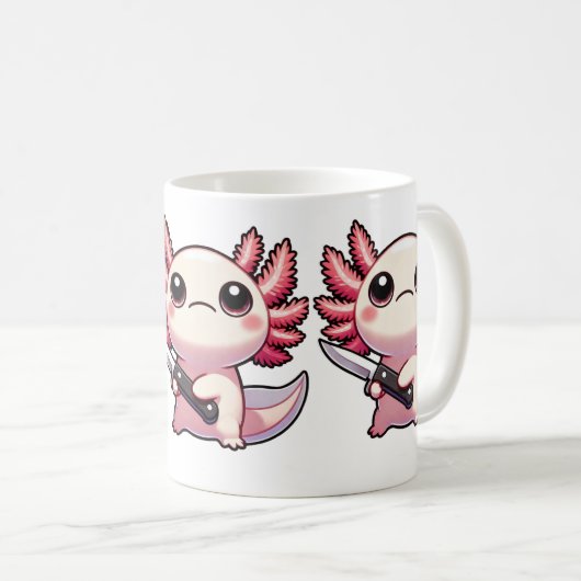 Stabiliteit Axolotl Coffee Mok (Voorkant rechts)