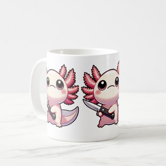 Stabiliteit Axolotl Coffee Mok (Voorkant links)