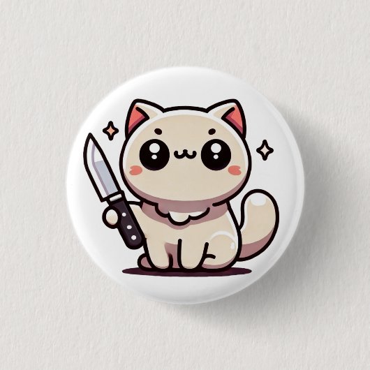Stabiliteit: de Kawaii Cat Button (Voorkant)