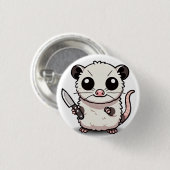 Stabiliteit: de Kawaii Possum Button (Voorkant /achterkant)