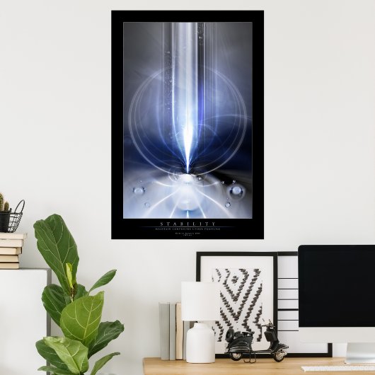 Stabiliteit Poster (Thuiskantoor)