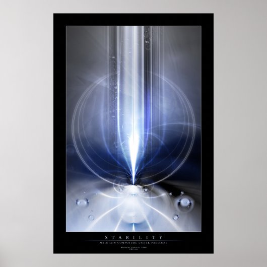 Stabiliteit Poster (Voorkant)