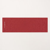 "Stable Genius" Yoga Mat (Achterkant (horizontaal))