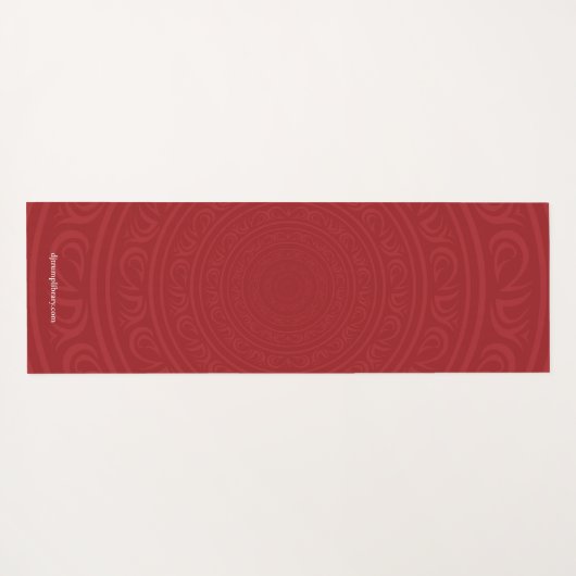 "Stable Genius" Yoga Mat (Achterkant (horizontaal))
