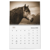 Stable Minded Western Horse Lover 12 maanden Kalender (Jan 2026)