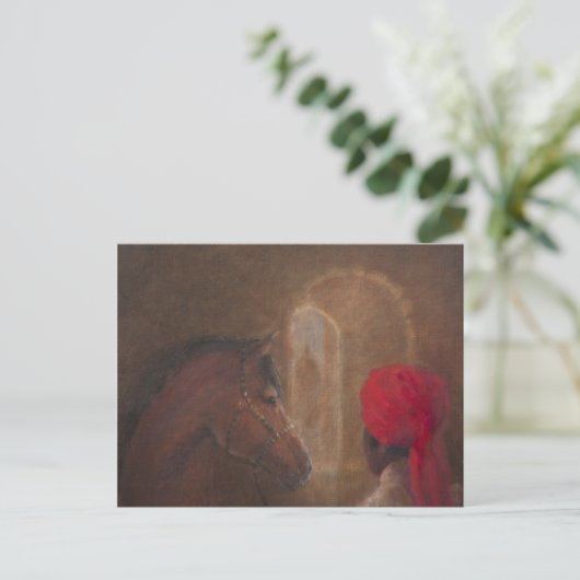 Stables Jodhpur 2014 Briefkaart (Staand voorkant)