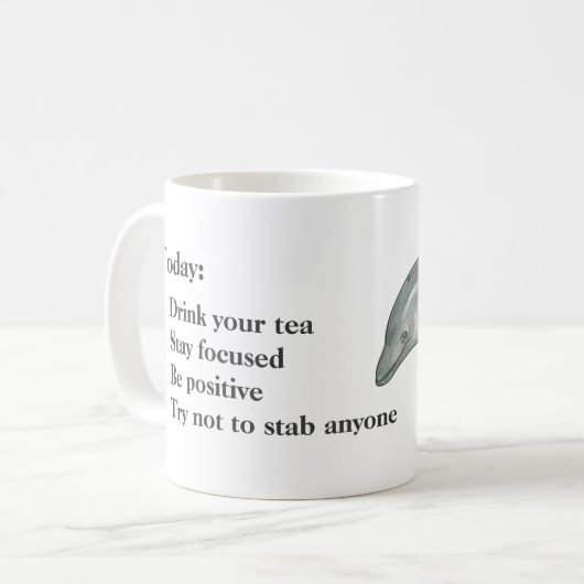 Stablissende Mensen hebben een verkeerde Mok van D (Voorkant links)