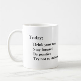 Stablissende Mensen hebben een verkeerde Mok van D