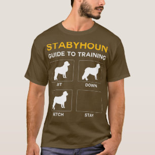 Stabyhoun gids voor het trainen van hond gehoorzaa t-shirt