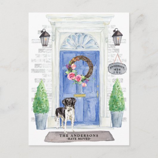 Stabyhoun Moving Announcement Briefkaart (Voorkant)