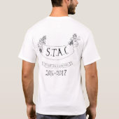 STAC 2016-2017 T-Shirt van mannen (Achterkant)