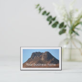 Stac Pollaidh Mountain Highlands of Scotland Busin Visitekaartje (Staand voorkant)