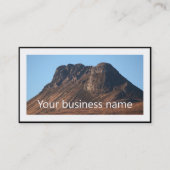 Stac Pollaidh Mountain Highlands of Scotland Busin Visitekaartje (Voorkant)