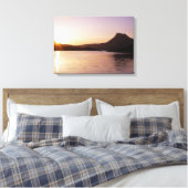 Stac Pollaidh sunset Scotland Canvas Afdruk (Insitu (Slaapkamer))