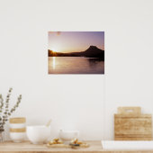Stac Pollaidh sunset Scotland Poster (Keuken)