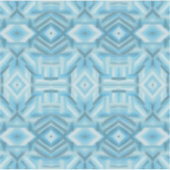 Staccato Lichtblauw Abstracte Zachte Pastel Kunst Sticker (Voorkant)