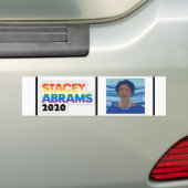 Stacey Abrams Bumpersticker (Op auto)