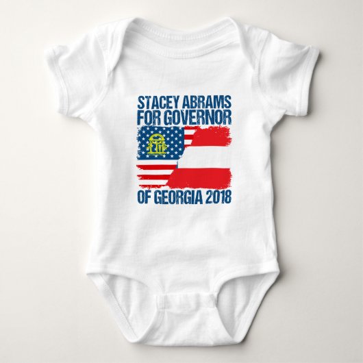 Stacey Abrams for Governor of Georgia 2018 Romper (Voorkant)