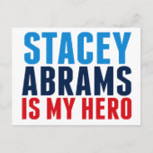 Stacey Abrams is My Hero Briefkaart (Voorkant)