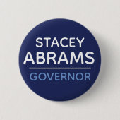 Stacey Abrams supporter button / pin - stem 2018! (Voorkant)