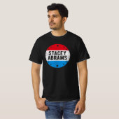 Stacey Abrams the American Democratic Party T-shirt (Voorkant volledig)