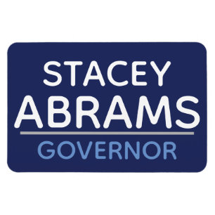 Stacey Abrams voor GA GOVERNOR automagneet :) Magneet