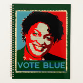 Stacey Abrams Vote Blue, Georgia Governor in 2022 Planner (Voorkant)