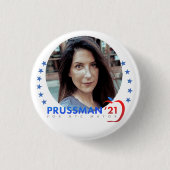 Stacey burgemeester 2021 ronde button 3,2 cm (Voorkant)