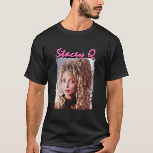 Stacey Q V-Neck T-shirt (Voorkant)
