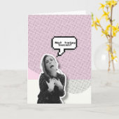 Stacey Solomon Wenskaart Kaart (Gele Bloem)