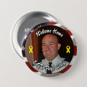 Stacey's aangepaste startknop ronde button 7,6 cm (Voorkant /achterkant)