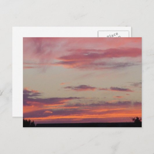 Stacey's Texas Sunset Briefkaart (Voorkant / Achterkant)