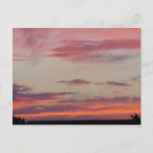 Stacey's Texas Sunset Briefkaart (Voorkant)