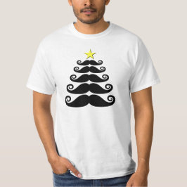 Stache-mas-boom T-shirt