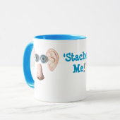 'Stache me! Mok (Voorkant links)