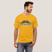 Stacherific Mushtache T-shirt (Voorkant volledig)