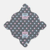 Staches of Lashes geslacht onthullen partij gunst  Bedankdoosjes (Uitgevouwen)