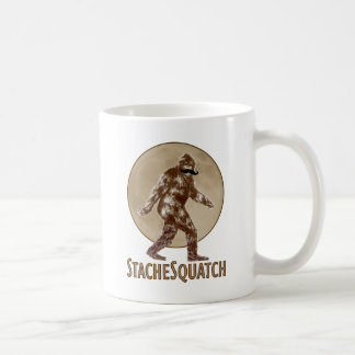 STACHESQUATCH I Mustache als je mijn vierkant hebt Koffiemok